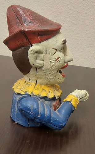Vintage Cast Iron Humpty Dumpty, clown, elephant Bank lot - Picture 6 of 6