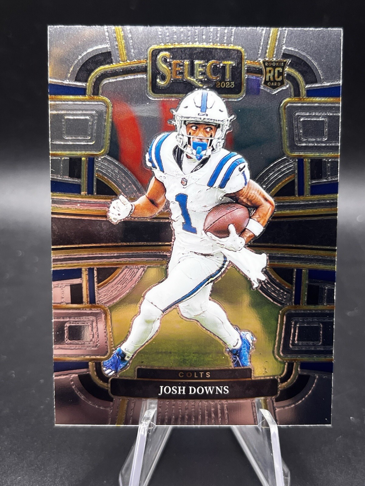2023 Panini Select Josh Downs Rookie Indianapolis Colts Base Card RC #44