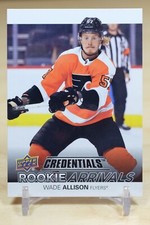 2021-22 UD Credentials Rookie Arrivals #RA-31 Wade Allison - Philadelphia