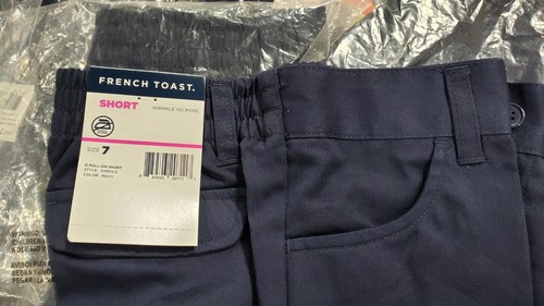 French Toast Mädchen Pull-On Short Navy Größe 7 - Bild 2 von 3