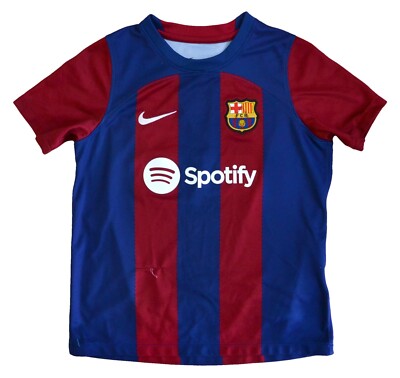 Nike FC Barcelona シャツ Men's FC Barcelona Swoosh T-Shirt Black Nike in Qatar -SSS
