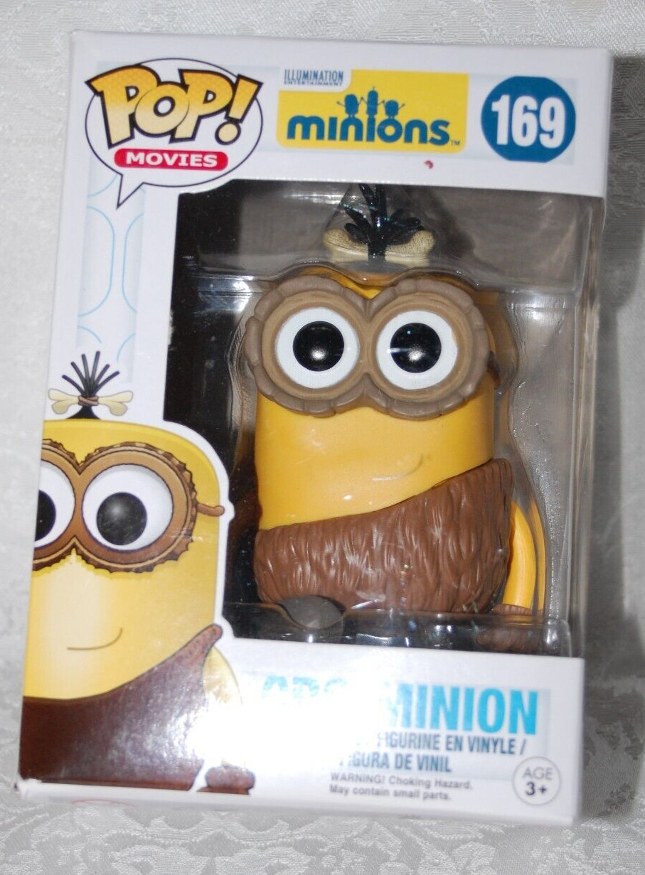 Funko Pop! Cro-Minion Figure #169 From Despicable Me Movies
