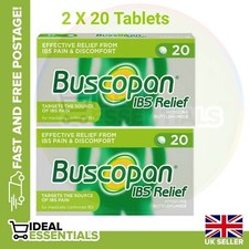 Buscopan IBS Relief Tablets. Effective Relief From IBS Pain & Discomfort -2 X 20