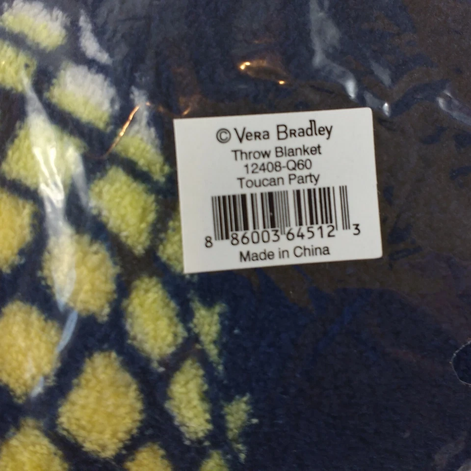 Vera Bradley Manta Tucán Fiesta Foto 4 de 4