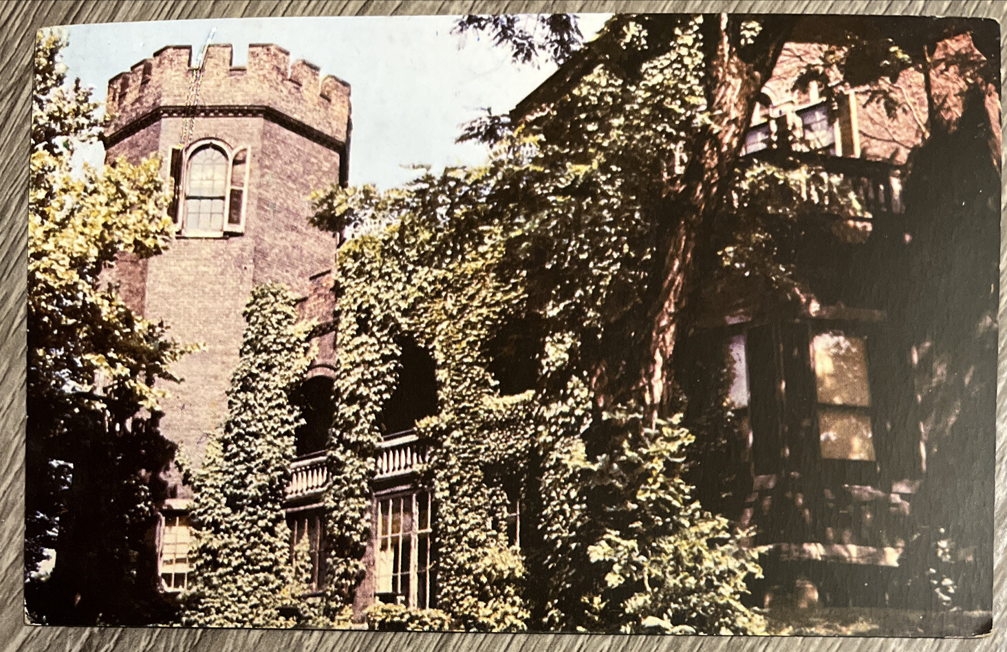 Brownsville, PA Pennsylvania Vintage Chrome Postcard Bowman's Castle