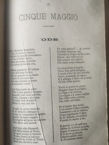 MANZONI, Opere, Napoli, Morano, 1888, vol. II, tragedie e scritti storici - Foto 15 di 24