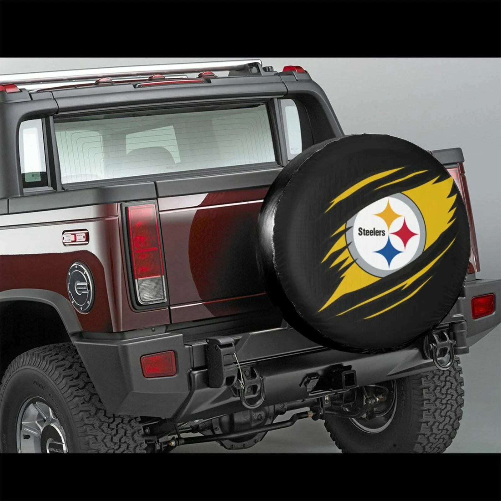 Pittsburgh Steeler Auto Car Tire Cover Spare Tire Cover