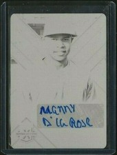 Manny De La Rose 2018 Panini Elite Extra Edition Auto #d 1/1 RC Printing Plate