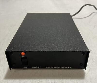 PELCO CLOVIS  DA104DT  DISTRIBUTION AMPLIFIER  115AC  50/60HZ 5WATTS  U3S