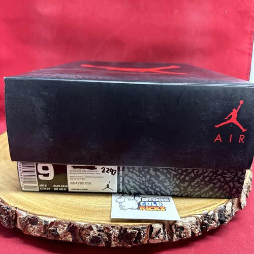 Nike Air Jordan 3 True Blue size 9 854262-106 OG III XI VI XII VII - Picture 9 of 9