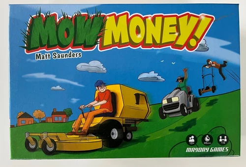 Juego de cartas Mow Money juego de mesa juego de corte de hierba - Imagen 1 de 3