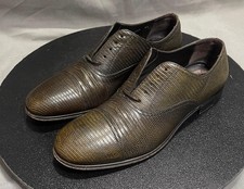 Dolce & Gabbana Real Lizard Skin Oxford Stamped Size 9.5 or US 10.5 - 11 Great