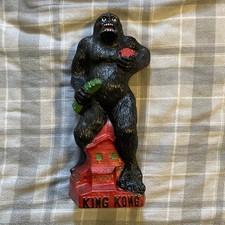 KING KONG Plastic Coin Bank 1977 RKO General w/Stopper Vintage KING KONG Plastic Coin Bank 1977 RKO General w/Stopper Vintage