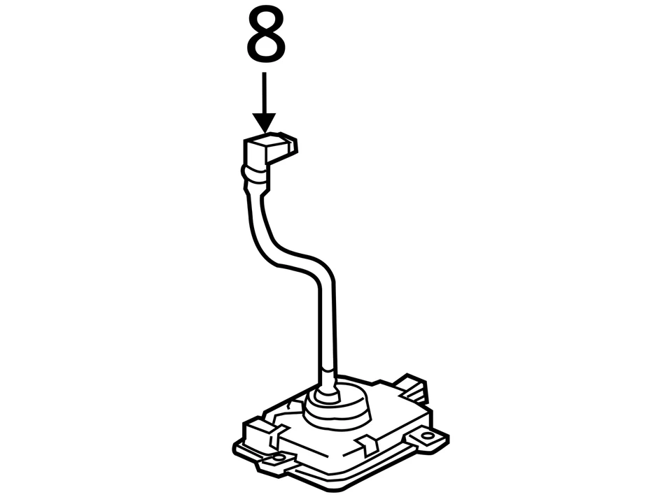 Farol de lastro Honda Cr-z 2011-2016 RZZ44 - Imagem 4 de 4