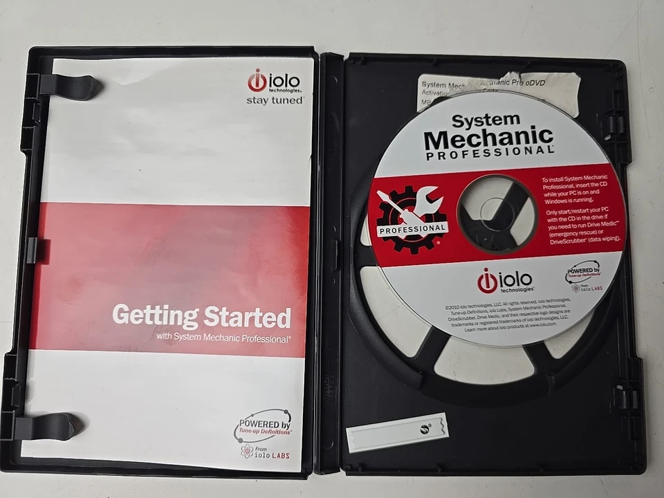 Iolo 5 in 1 System Mechanic Fix and Speed Up To 3 PCs Windows 7 Vista & XP Used - Image 4 of 4