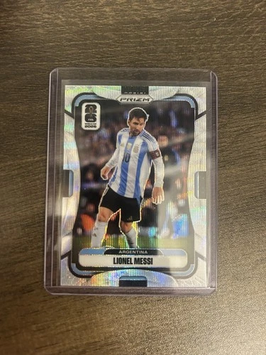 2026 Prizm FIFA World Cup Lionel Messi #10 Silver Wave Prizm Argentina
