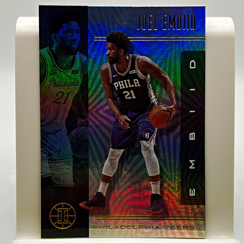 Panini 2019-20 Illusions Philadelphia 76ers Lot 3 Embiid #63 Horford #33