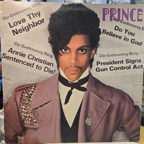 Prince - Controversy Single  (Vinyl, 1981) Vintage Record 1980s Pop Dance R&B