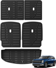 All-Weather Backrest Mats  Cargo Liner for 2026 Hyundai Palisade Hybrid