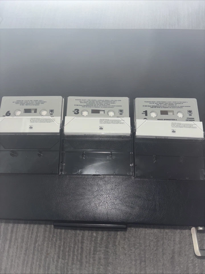 Bruce Springsteen & The E Street Band Live 1975-85 3 Cassette Tapes - Image 2 of 2