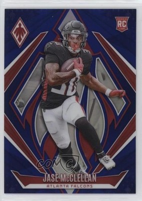 2024 Panini Phoenix Rookies Blue 20/50 Jase McClellan #193 Rookie RC 1j78