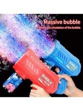 Kids Bubble Machine Gun,Automatic Bubble Gun,Outdoor fun activity Party Gift Toy