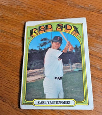1972 Topps baseball Carl Yastrzemski card #37 VG