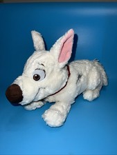 Disney Bolt Plush 14" 2nd Wave Bolt Lying Down Stuffed Animal Dog
