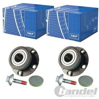 2X SKF RADLAGER-SATZ Hinten Passend FÜR Audi A1 Seat Arona Ibiza Skoda Kamiq