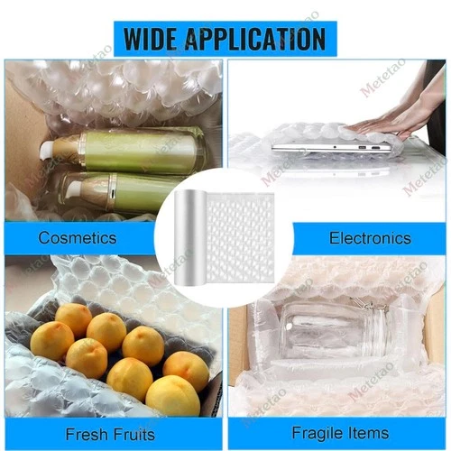 Air Pillow Film Cushion Roll 984' x 16" Small Bubble for Packaging 4 PACK image 5