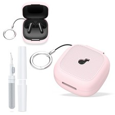 for Anker Soundcore P31i Case Cover, Silicone Anti-Slip Anti-Scratch Pink