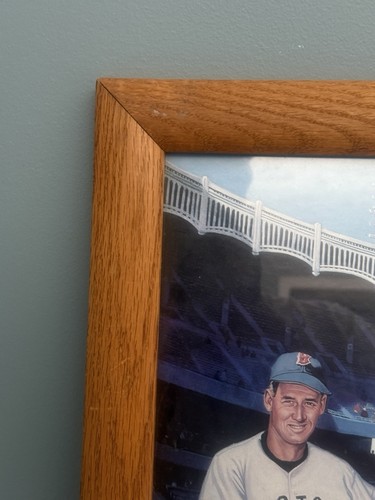 Poster 500 Home Run Hitters incorniciato firmato Ron Lewis - Foto 12 di 17