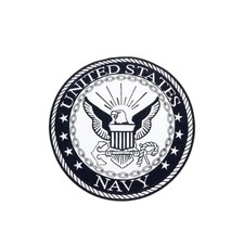 9.5" US NAVY Eagle Anchor Seal Back Patch EMBROIDERED Sew On Iron On Vest Jacket
