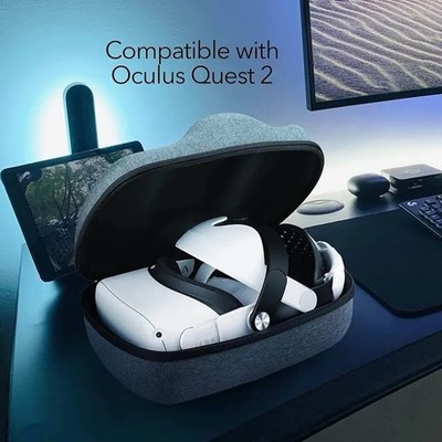 Meta Quest 2 256GB + BOBOVR M2 Strap + Case Barely Used