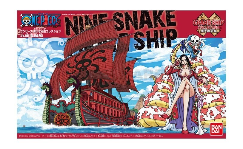 BANDAI 44827 One Piece Grand Ship Coll Snake Ship