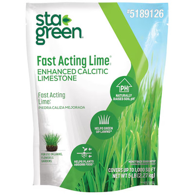 Sta-Green Fast Acting 5lbs Lime pH balancer