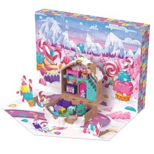 Polly Pocket Adventskalender 2025 mit Polly Pocket Puppe - Lebkuchenhaus JFV13