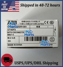 1PCS New Sealed ABB OT40F3 Disconnect Switch 40A 3P 1SCA104902R1001