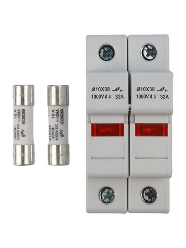 2 poliger Sicherungshalter zum sicheren Schutz von für Solar PV-Anlagen bis 100 - Bild 9 von 39