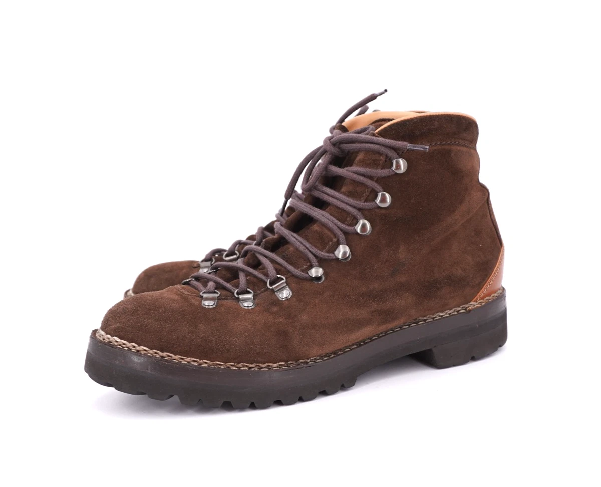 美品 Ralph Lauren Purple Label 伊製 シューズ　9.5 Ralph Lauren Purple Label Men's Lace Up Boots with Upper Leather