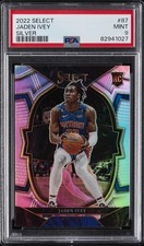 2022 PANINI SELECT SILVER #87 JADEN IVEY ROOKIE RC PSA 9