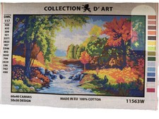 Printed needlepoint Tapestry Gobelin 40x60 Cm Canvas Only Fall