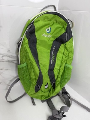 Deuter Speed Lite 10 350 Backpack Rucksack Running Lightweight Green gray EUC