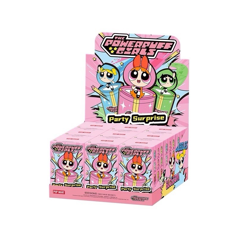 POP MART The Powerpuff Girls Party Surprise Series Figures IN HAND