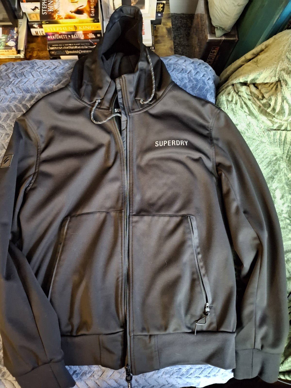 Superdry Men's Code Sportswear Softshell Hooded J… - image 2