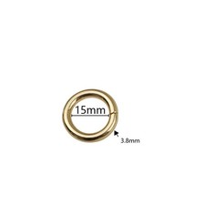 15 19 32 mm  Open Ring Open Circle Clips Metal Buckles Webbing Bag Straps Belt