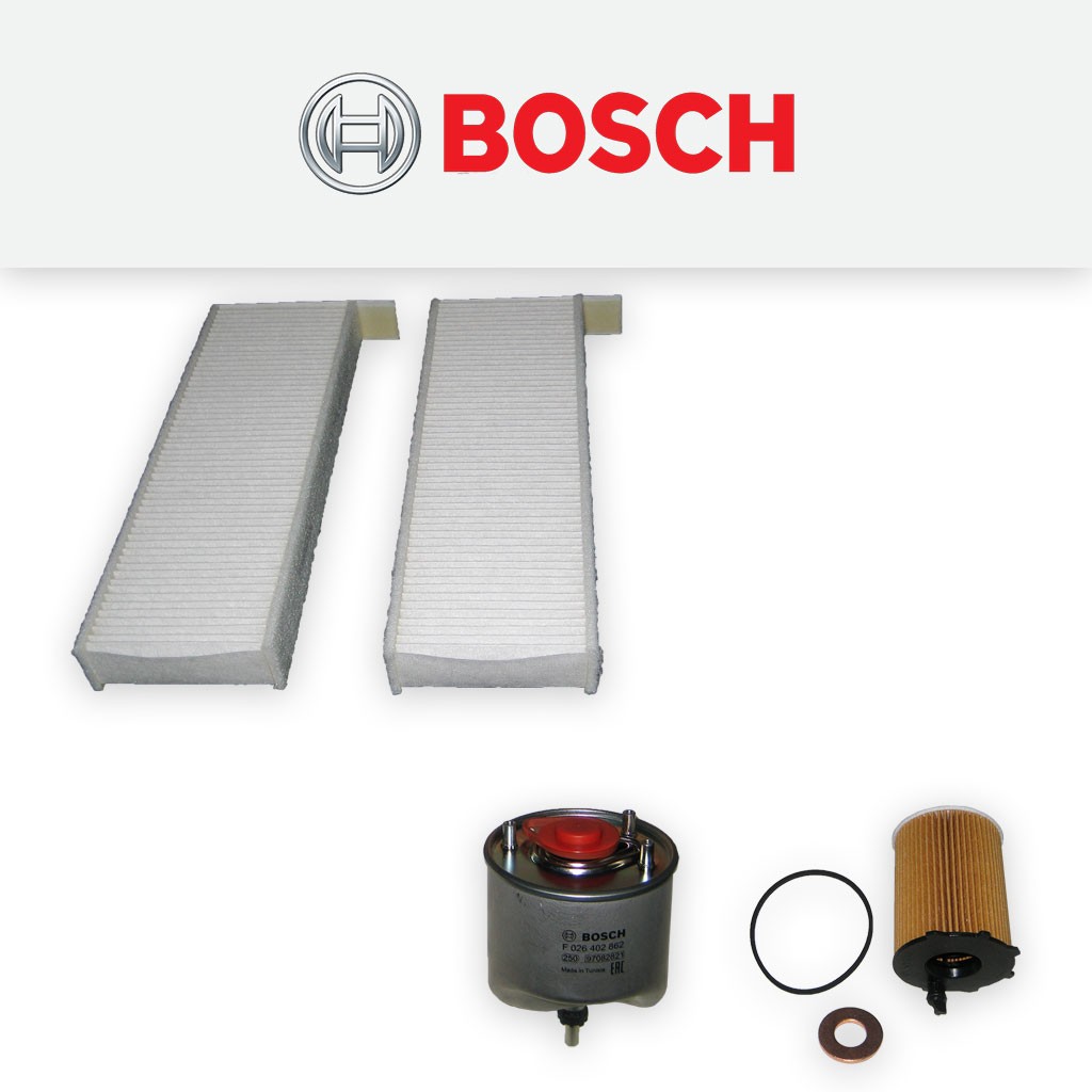 SERVICE KIT for PEUGEOT 3008 1.6 HDI DV6C OIL FUEL CABIN FILTERS (2010-2016)