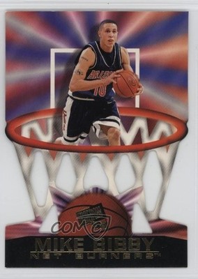 1998 Press Pass Net Burners Mike Bibby #NB1 Rookie RC 1tv7