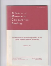 NEOTROPICAL ORB-WEAVING SPIDERS OF GENUS ALPAIDA..H W LEVI: 1988