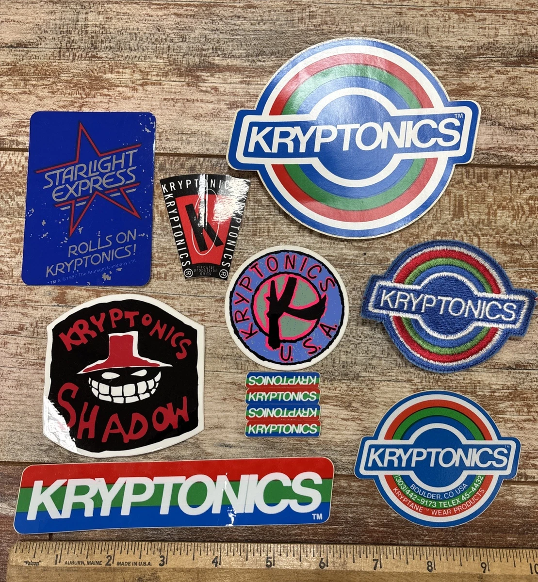 Kryptonics Skateboarding & Longboarding Stickers & Decals for sale